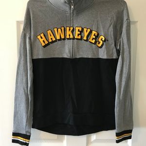 Victoria's Secret Pink Iowa Hawkeye Quarter-Zip